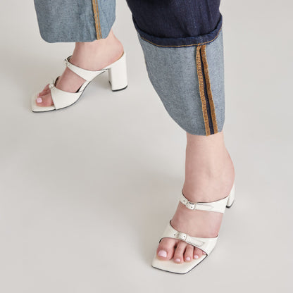 SHANE HEELS OFF WHITE CRINKLE PATENT
 – Dolce Vita | Dolce Vita Popular