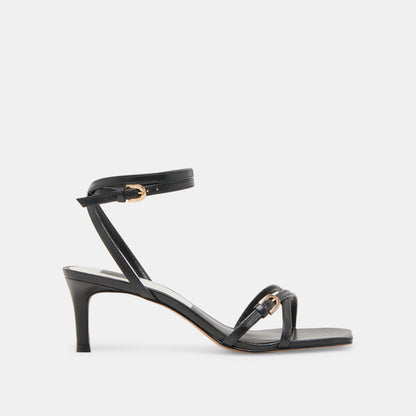 BAMBY HEELS BLACK LEATHER
 – Dolce Vita | Dolce Vita Recommended