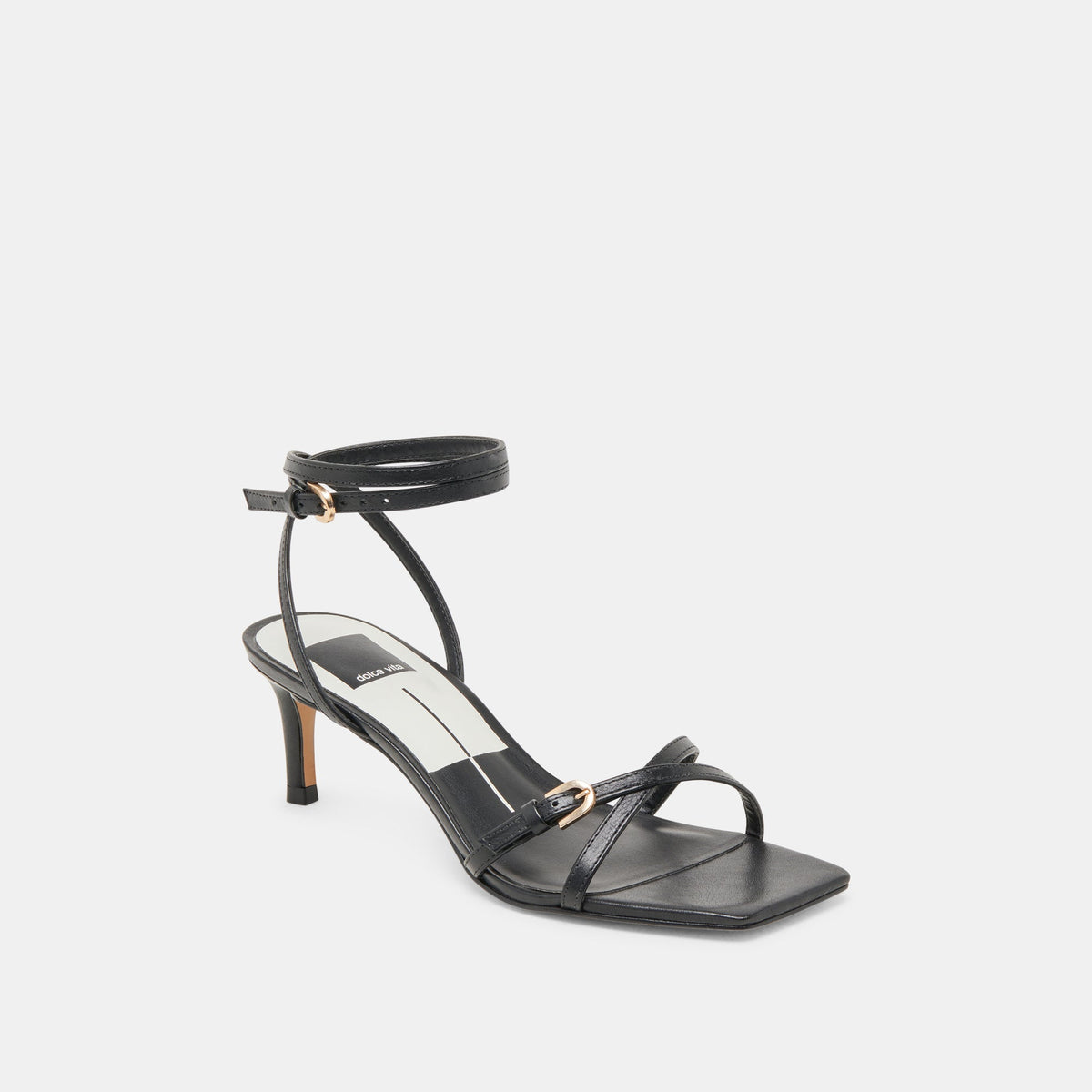 BAMBY HEELS BLACK LEATHER
 – Dolce Vita | Dolce Vita Recommended