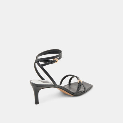 BAMBY HEELS BLACK LEATHER
 – Dolce Vita | Dolce Vita Recommended