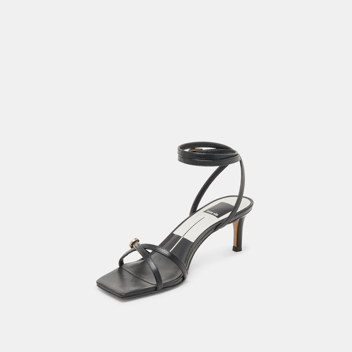 BAMBY HEELS BLACK LEATHER
 – Dolce Vita | Dolce Vita Recommended