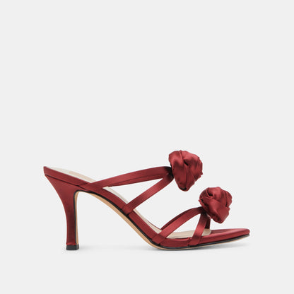 LINZY HEELS WINE SATIN
 – Dolce Vita | Dolce Vita Top Pick