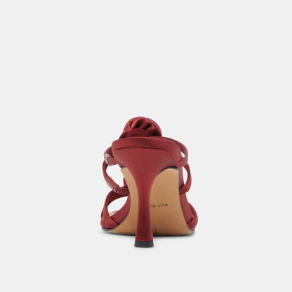 LINZY HEELS WINE SATIN
 – Dolce Vita | Dolce Vita Top Pick