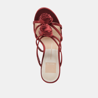 LINZY HEELS WINE SATIN
 – Dolce Vita | Dolce Vita Top Pick