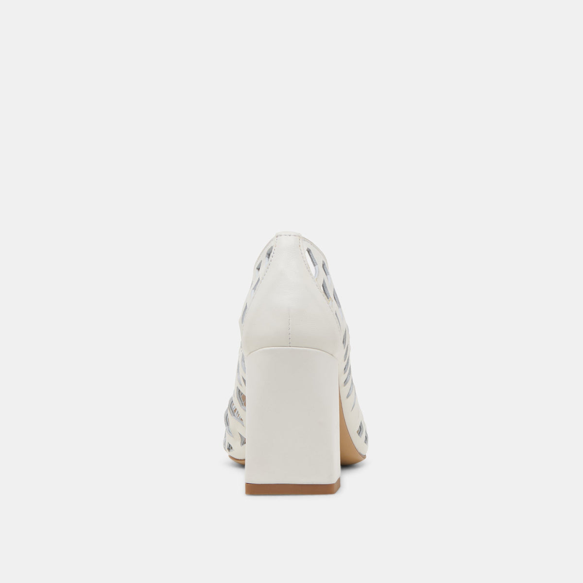 Tanya Bone Woven Leather Heels | Dolce Vita Latest