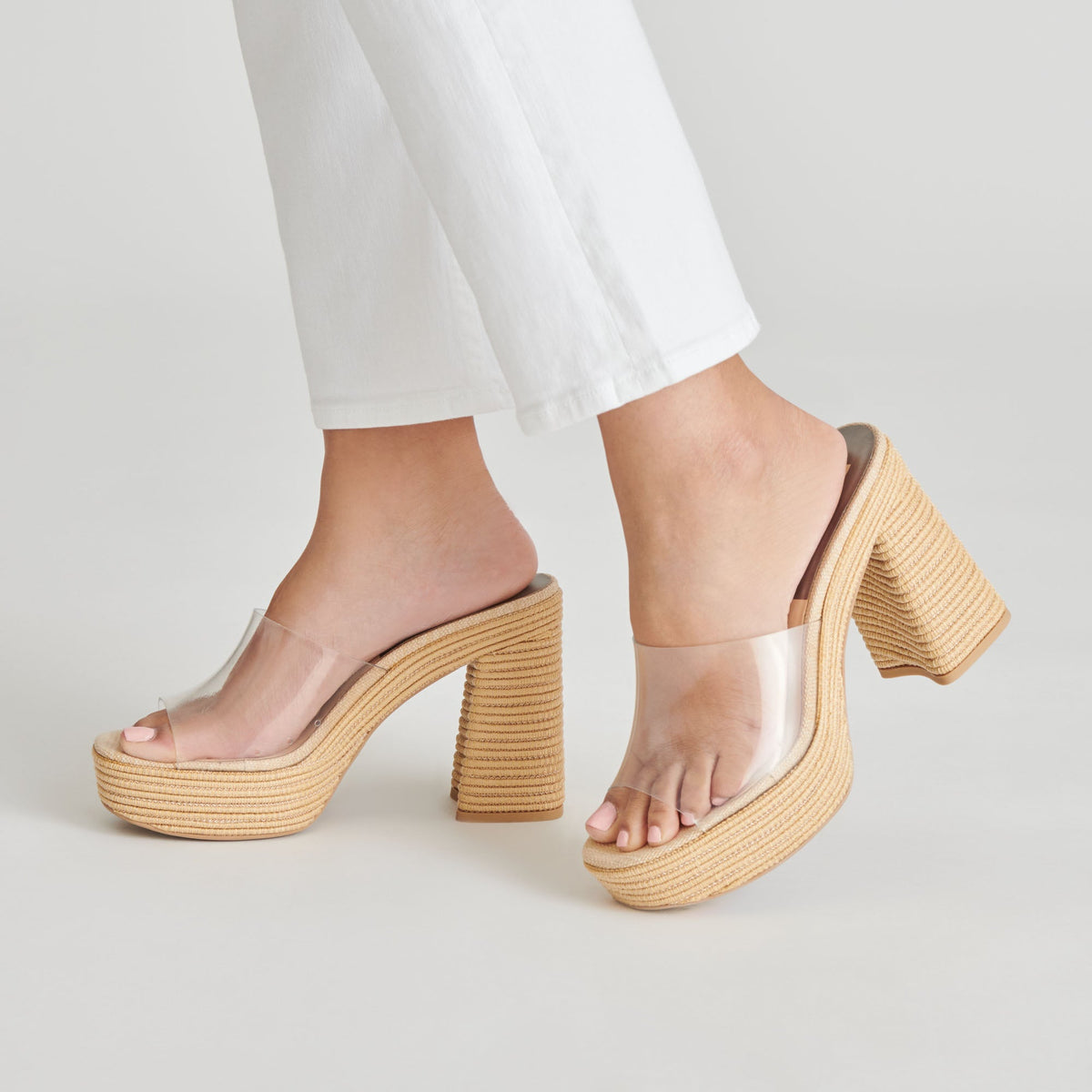 LICHIA HEELS NATURAL VINYL
 – Dolce Vita | Dolce Vita Best Price