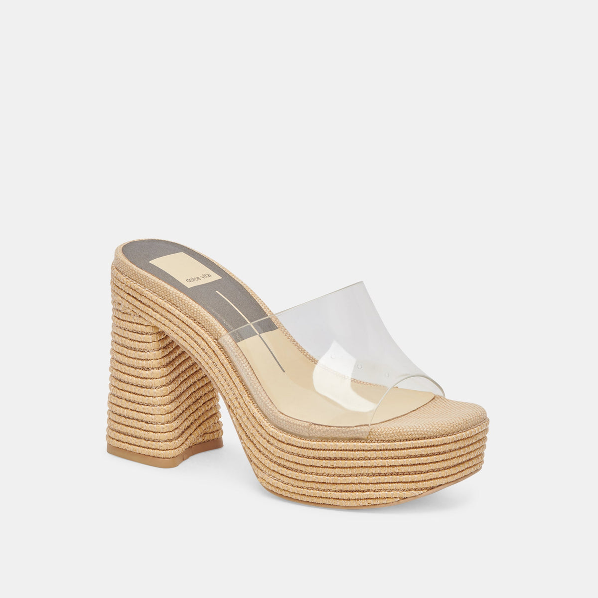 LICHIA HEELS NATURAL VINYL
 – Dolce Vita | Dolce Vita Best Price