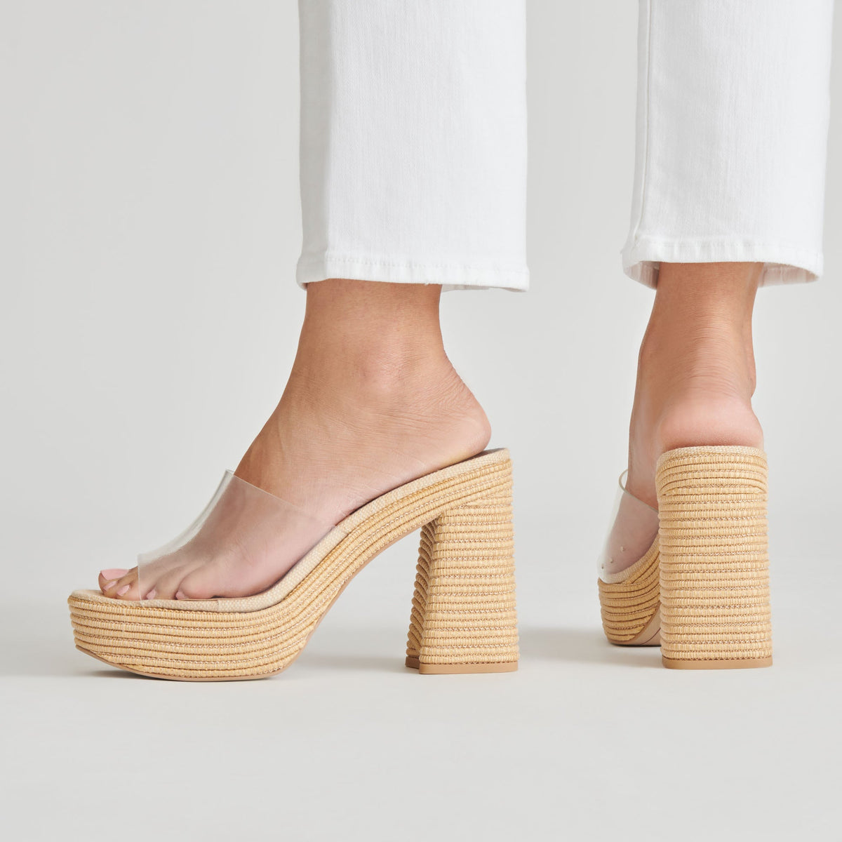 LICHIA HEELS NATURAL VINYL
 – Dolce Vita | Dolce Vita Best Price