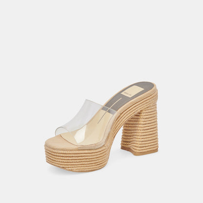 LICHIA HEELS NATURAL VINYL
 – Dolce Vita | Dolce Vita Best Price
