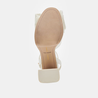 PATTON HEELS IVORY SATIN
 – Dolce Vita | Dolce Vita Exclusive