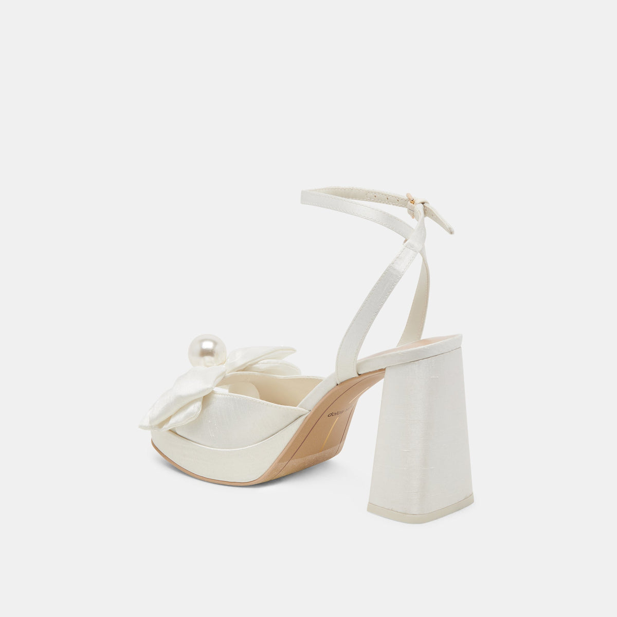 PATTON HEELS IVORY SATIN
 – Dolce Vita | Dolce Vita Exclusive