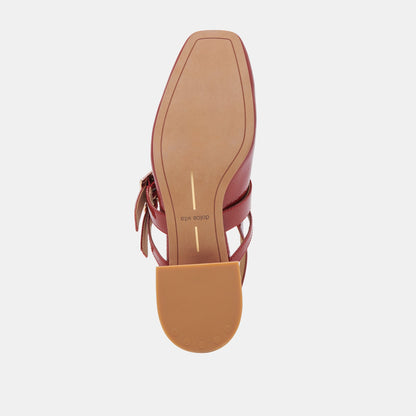 PATZY HEELS CRIMSON CRINKLE PATENT LEATHER
 – Dolce Vita | Dolce Vita Special Offer