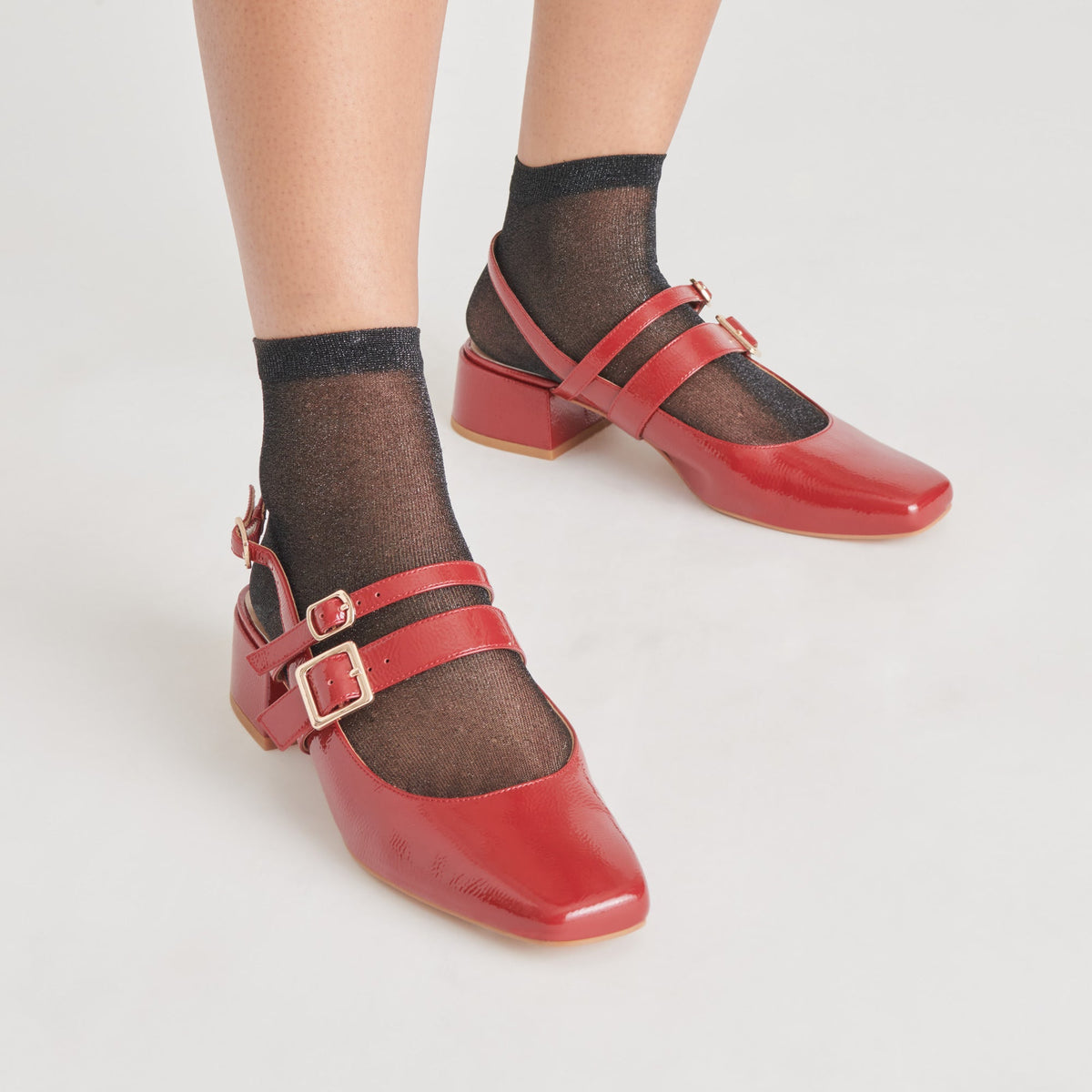 PATZY HEELS CRIMSON CRINKLE PATENT LEATHER
 – Dolce Vita | Dolce Vita Special Offer