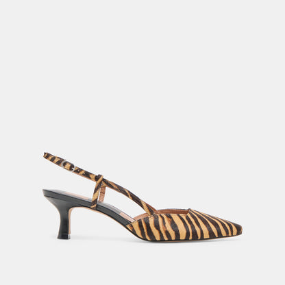 Odela Tiger Calf Hair Heels | Dolce Vita Exclusive