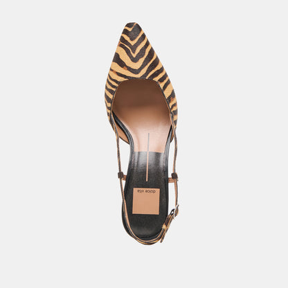 Odela Tiger Calf Hair Heels | Dolce Vita Exclusive