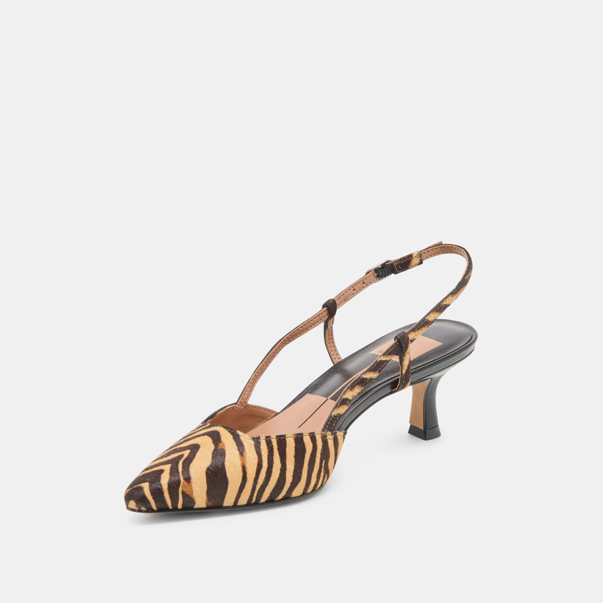 Odela Tiger Calf Hair Heels | Dolce Vita Exclusive