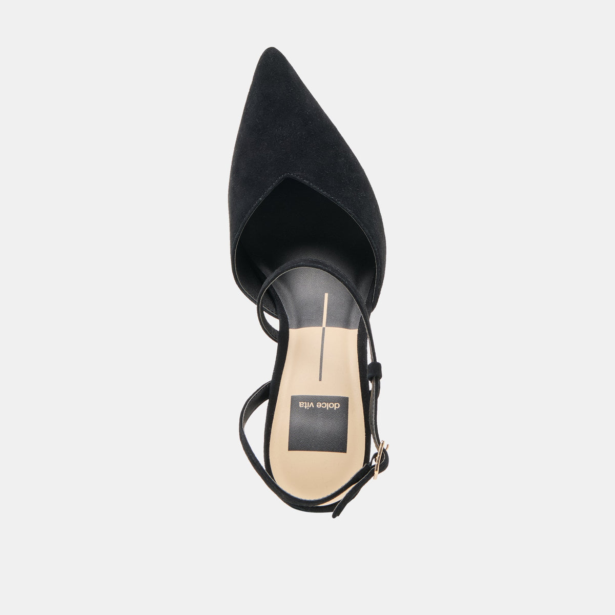 Kamra Onyx Suede Heels | Dolce Vita Deals