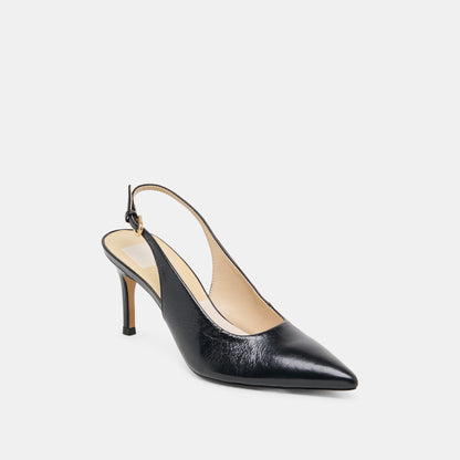 ELASI HEELS BLACK LEATHER
 – Dolce Vita | Dolce Vita Popular