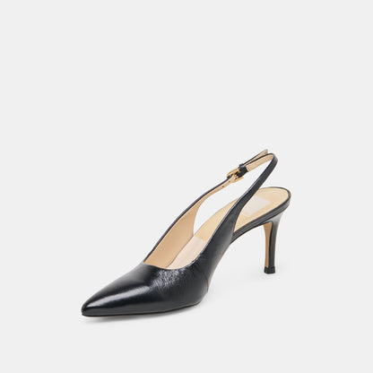 ELASI HEELS BLACK LEATHER
 – Dolce Vita | Dolce Vita Popular