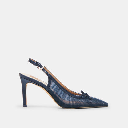 Yela Navy Tulle Heels | Dolce Vita Trusted