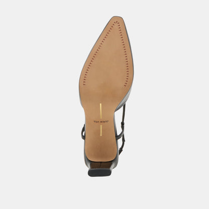 Ginay Black Leather Heels | Dolce Vita Quality