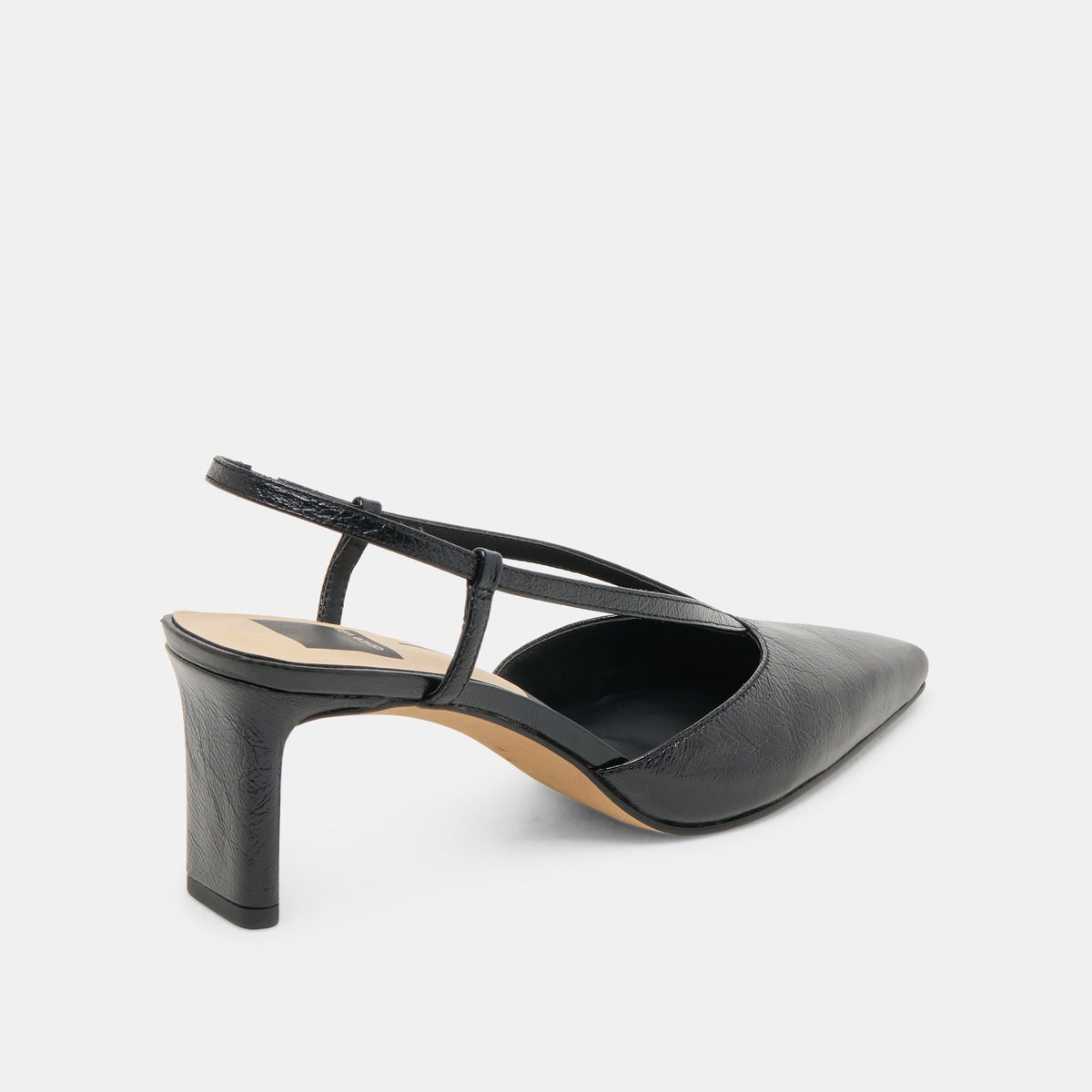 Ginay Black Leather Heels | Dolce Vita Quality
