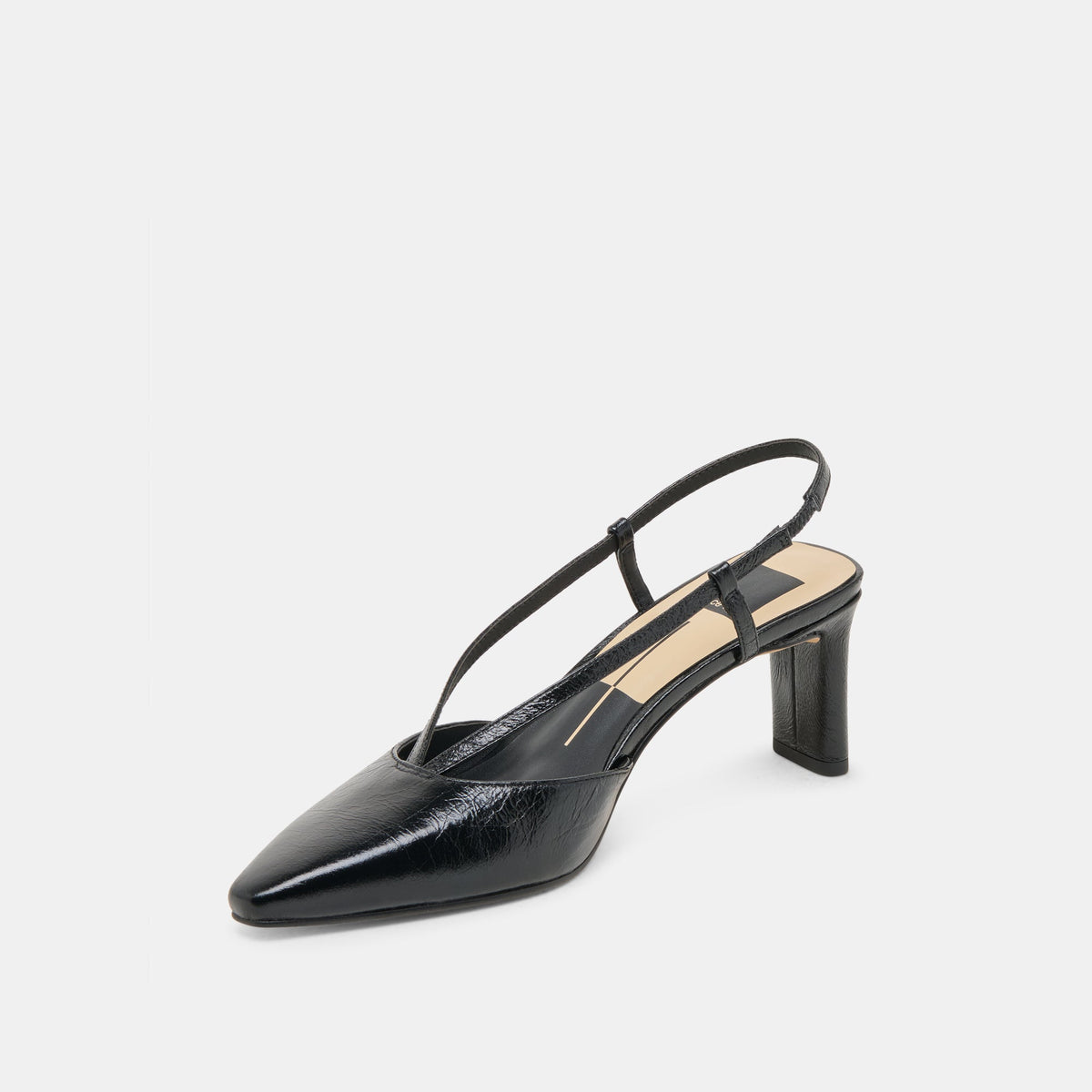 Ginay Black Leather Heels | Dolce Vita Quality