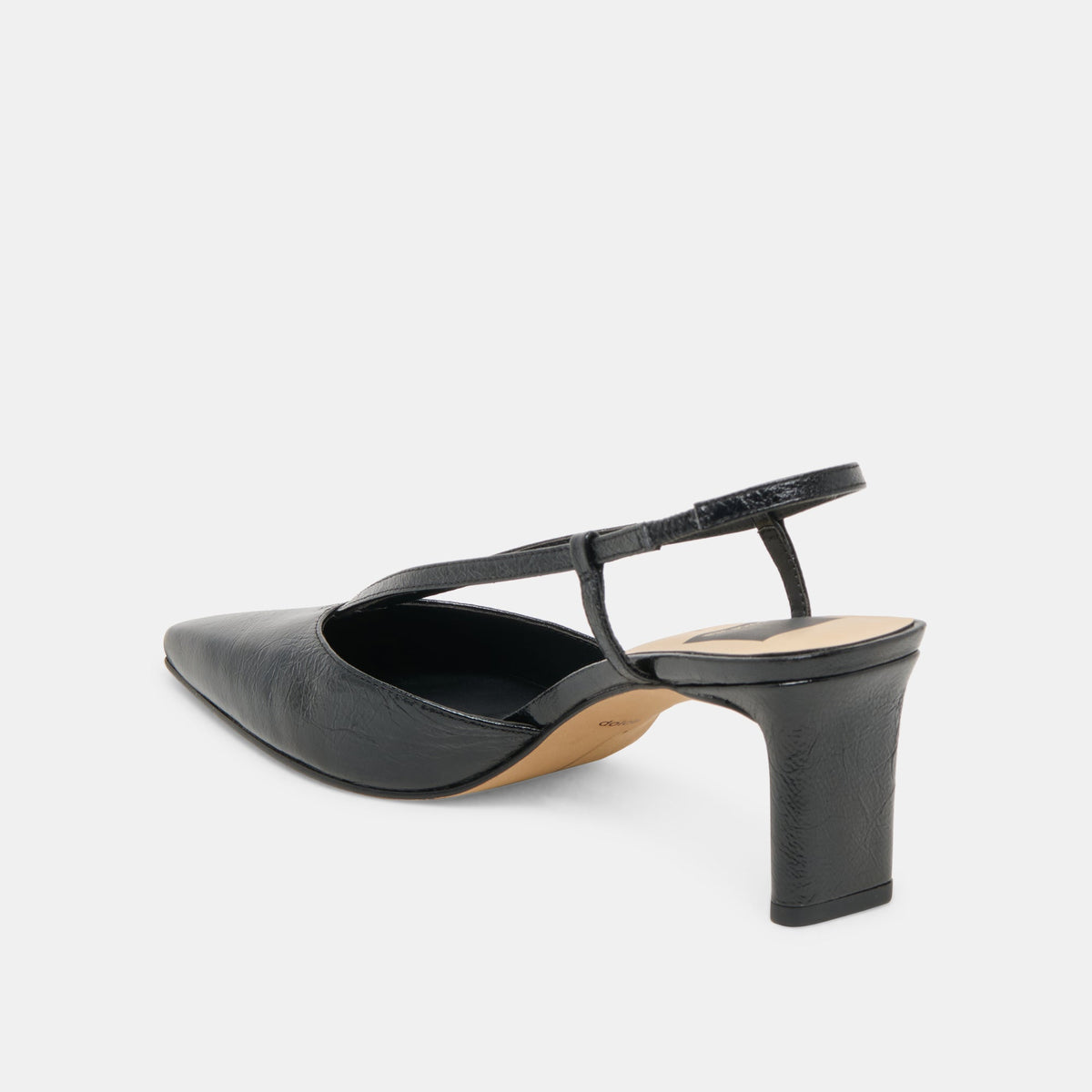Ginay Black Leather Heels | Dolce Vita Quality