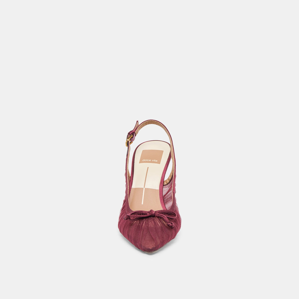 Yela Cranberry Tulle Heels | Dolce Vita Premium