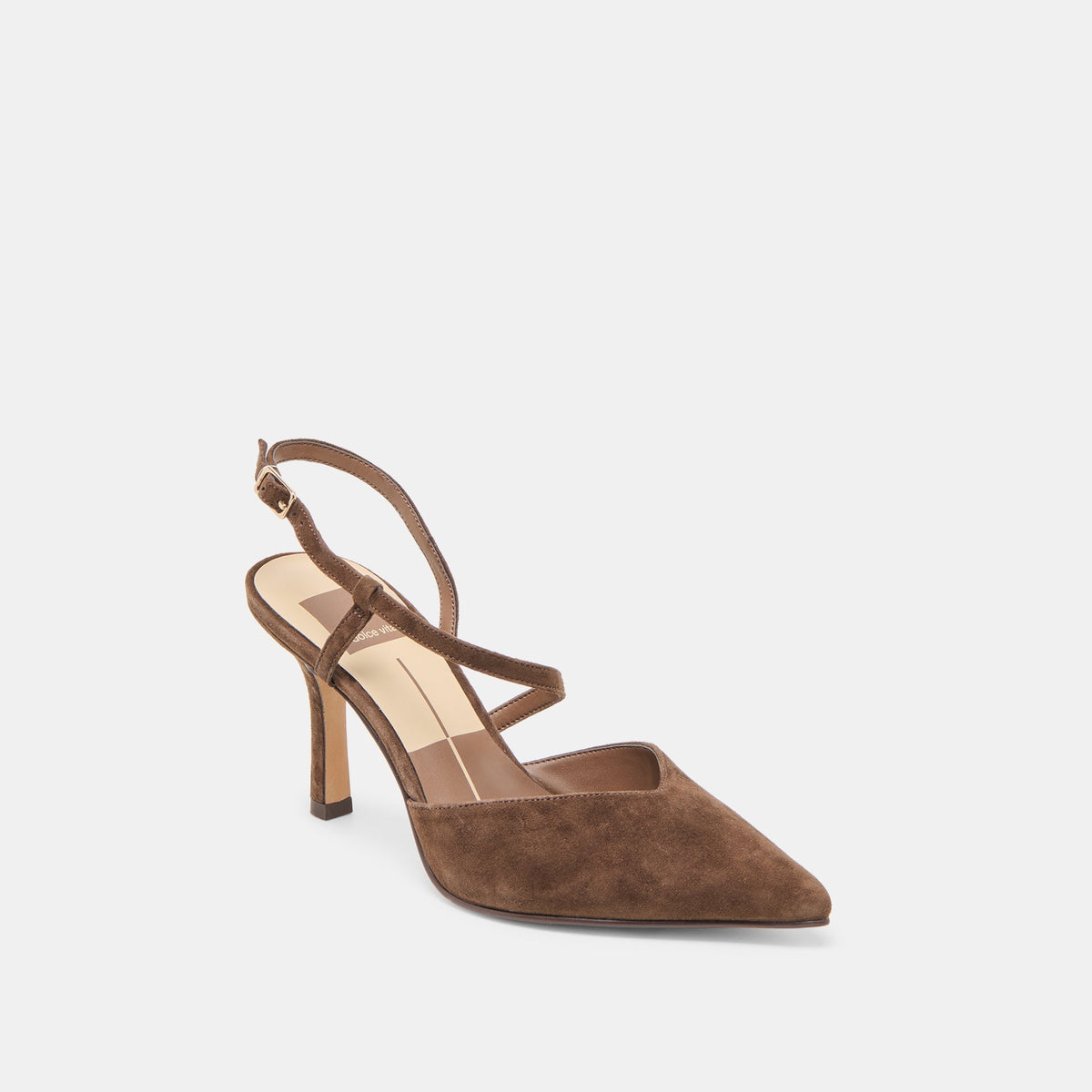 Kamra Dk Brown Suede Heels | Dolce Vita Special Offer