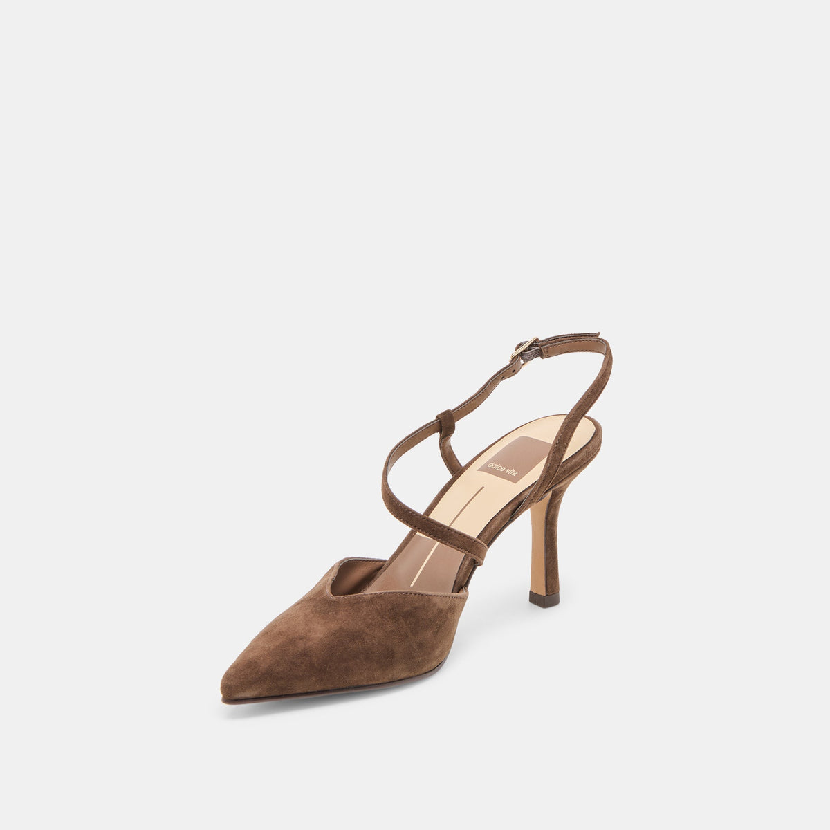 Kamra Dk Brown Suede Heels | Dolce Vita Special Offer