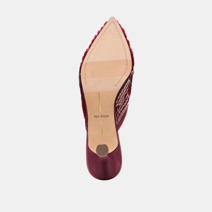 Cleo Cranberry Sequin Heels | Dolce Vita Trending