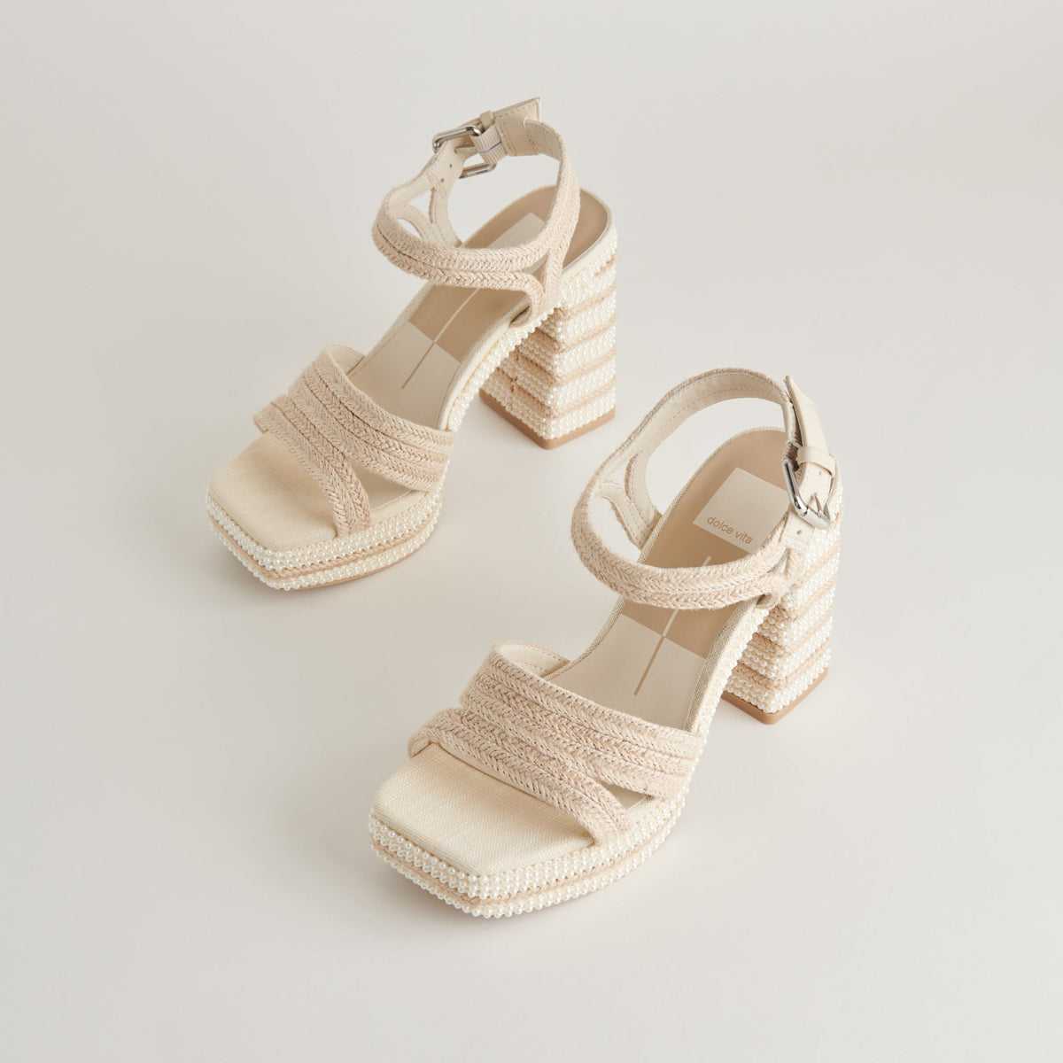 ANIRA Ivory Pearl Heels | Women's Bridal Ivory Pearl Heels
 – Dolce Vita | Dolce Vita Top Pick