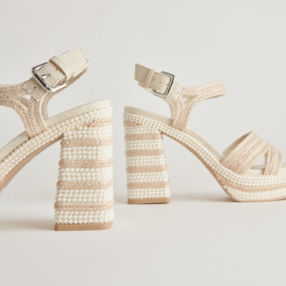 ANIRA Ivory Pearl Heels | Women's Bridal Ivory Pearl Heels
 – Dolce Vita | Dolce Vita Top Pick