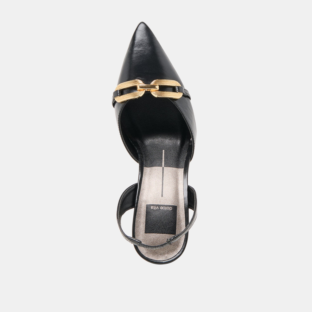 Malik Midnight Crinkle Patent Heels | Dolce Vita Value