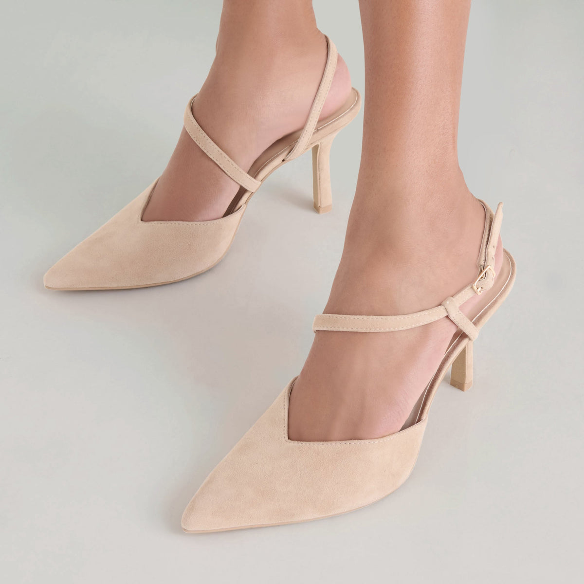 Kamra Camel Suede Heels | Dolce Vita Sale
