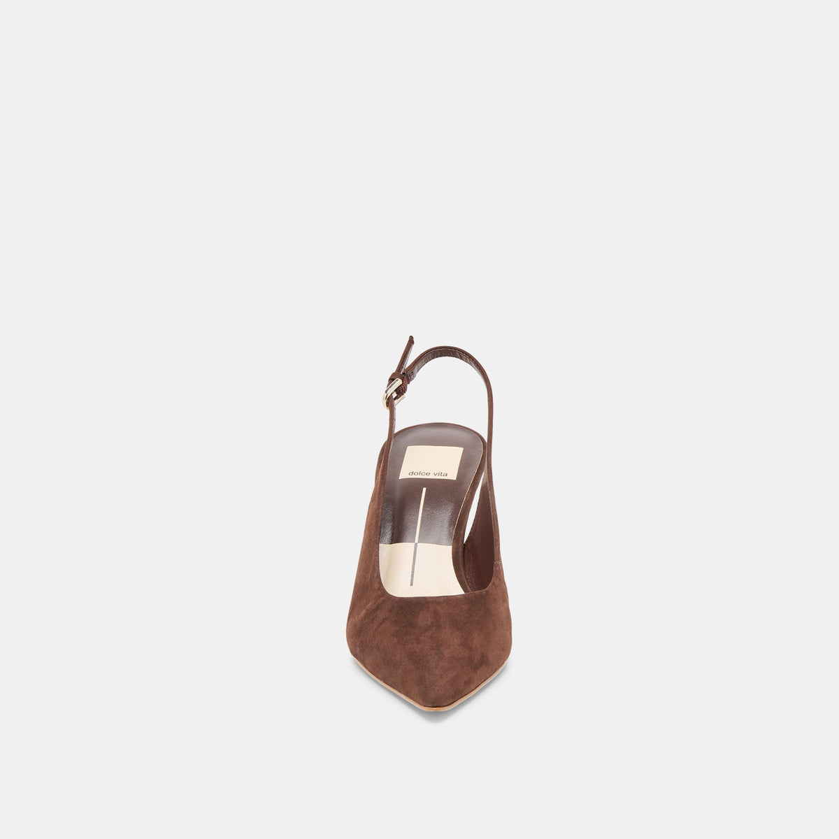 Elasi Dk Brown Nubuck Heels | Dolce Vita Signature
