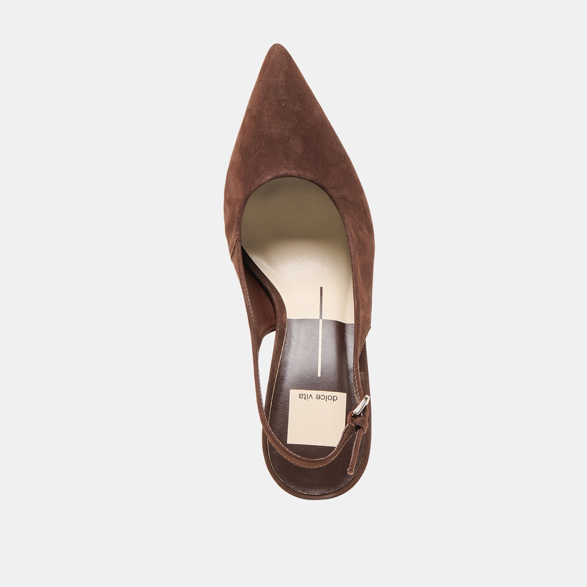 Elasi Dk Brown Nubuck Heels | Dolce Vita Signature