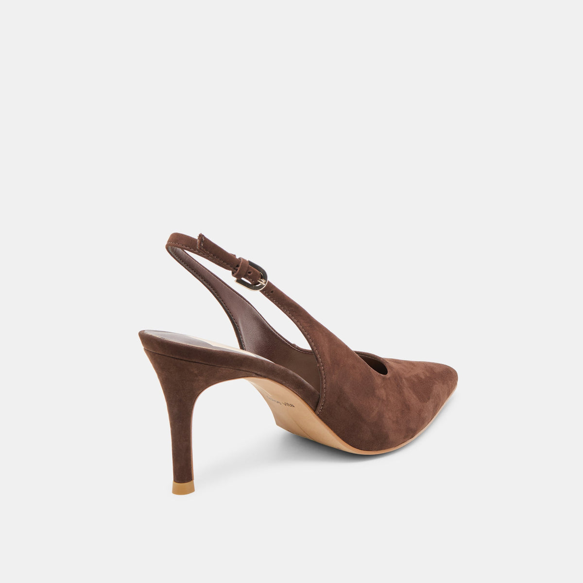 Elasi Dk Brown Nubuck Heels | Dolce Vita Signature