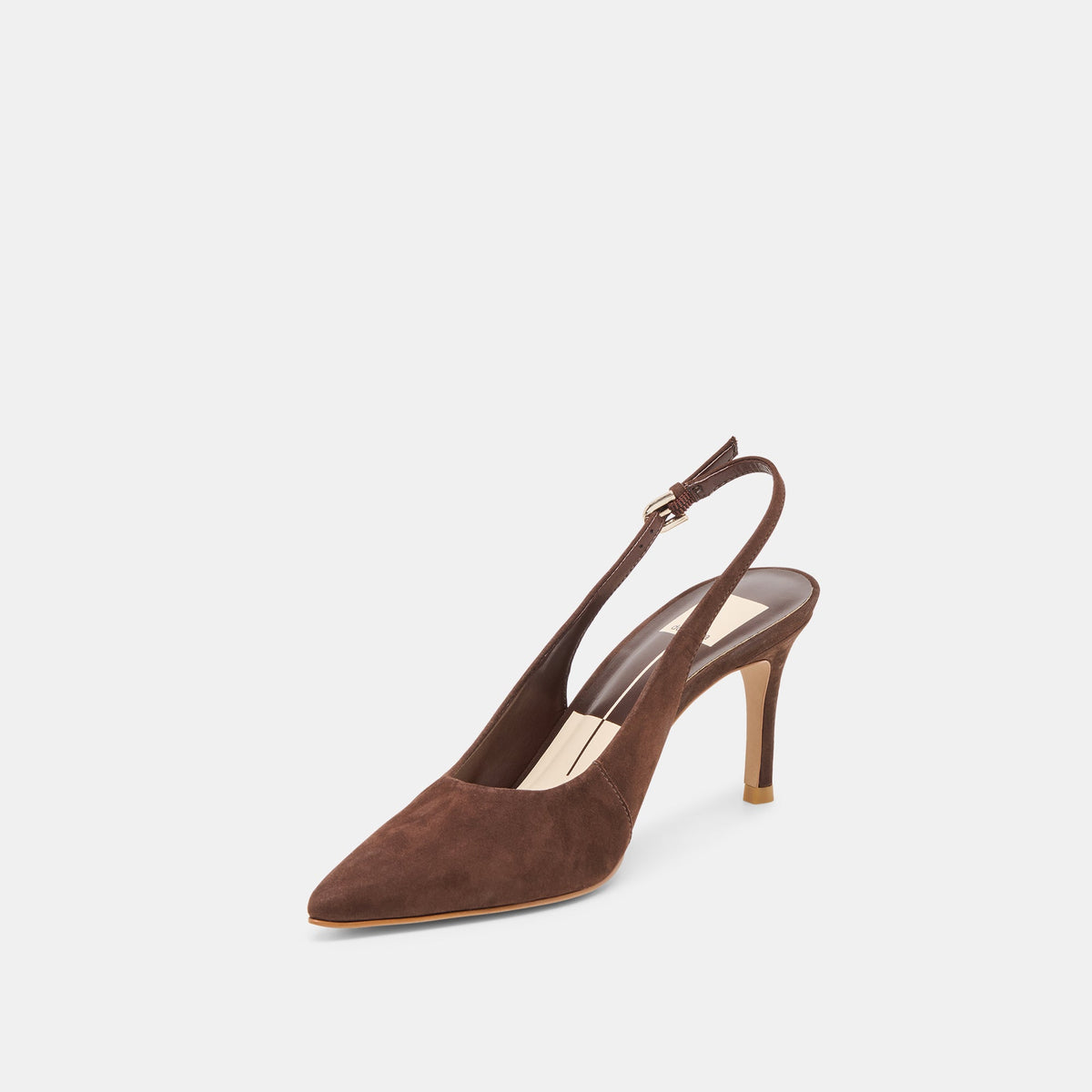 Elasi Dk Brown Nubuck Heels | Dolce Vita Signature