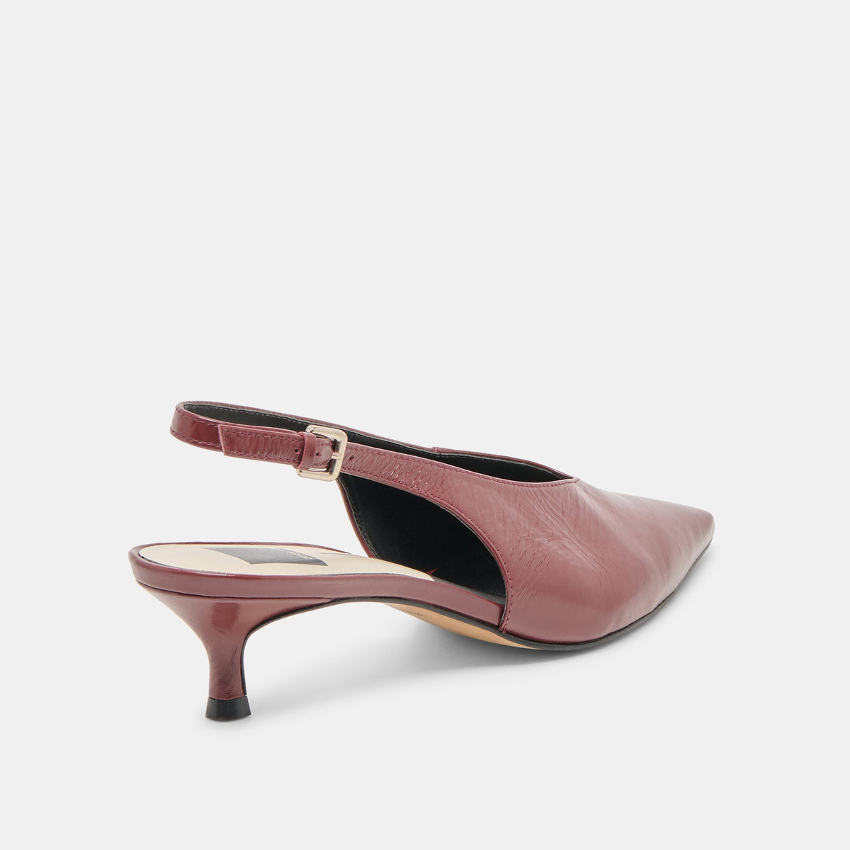 Alenna Oxblood Crinkle Heels | Dolce Vita Featured