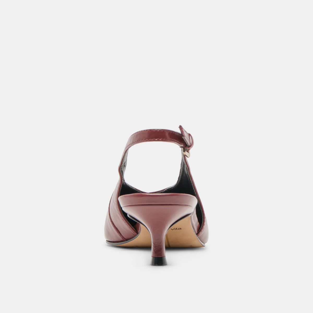 Alenna Oxblood Crinkle Heels | Dolce Vita Featured