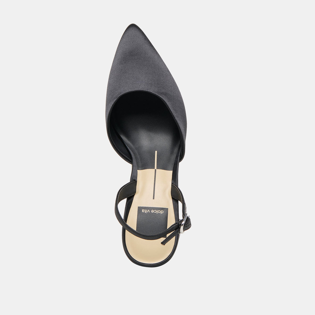 Carel Onyx Satin High Heels | Dolce Vita Trusted