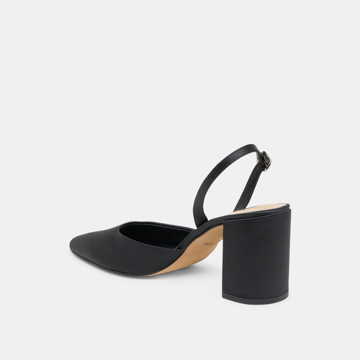 Carel Onyx Satin High Heels | Dolce Vita Trusted