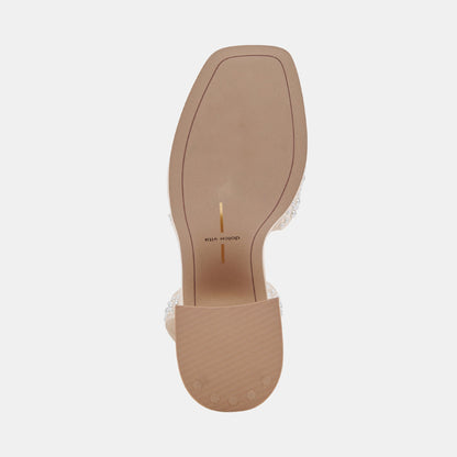 WESSI PEARL HEELS VANILLA PEARLS
 – Dolce Vita | Dolce Vita Quality