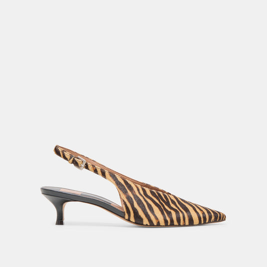 Alenna Tiger Calf Hair Heels | Dolce Vita New