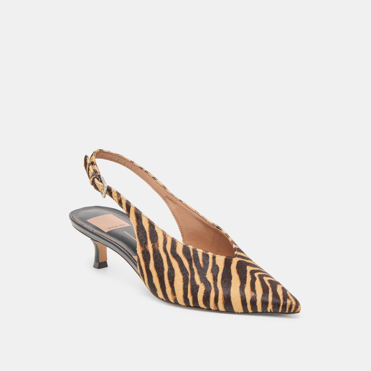 Alenna Tiger Calf Hair Heels | Dolce Vita New