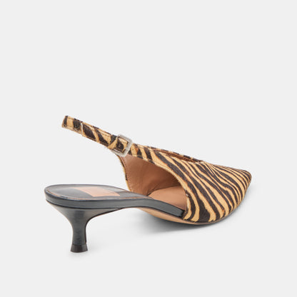 Alenna Tiger Calf Hair Heels | Dolce Vita New