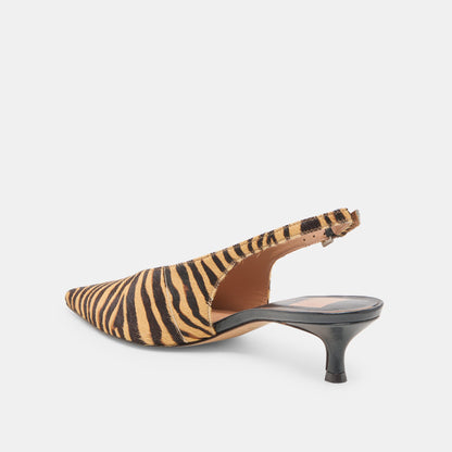 Alenna Tiger Calf Hair Heels | Dolce Vita New