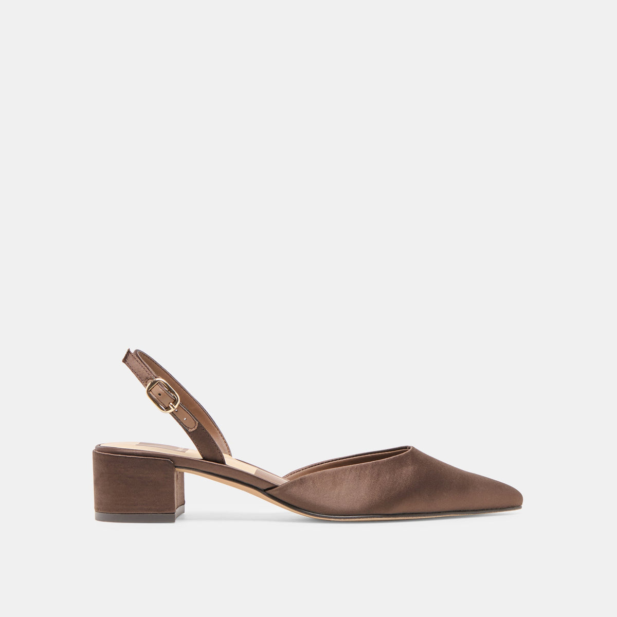 Carel Dk Brown Satin Heels | Dolce Vita Trending